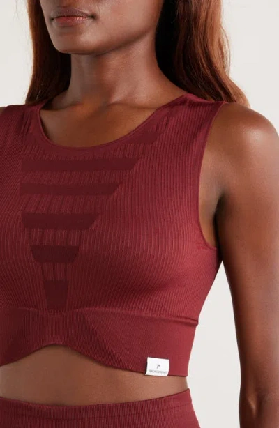 Head X Veronica Beard Sports Bra In Red