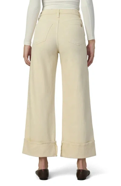 Joe's The Trixie Cuff High Waist Wide Leg Trouser Jeans