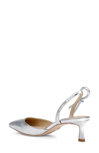 Badgley Mischka Bridal Gentry Ii Slingback Pointed Toe Pump