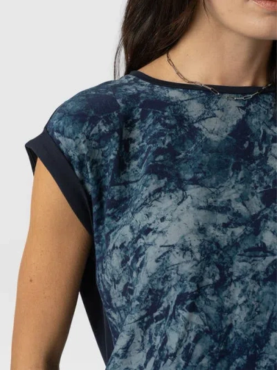 Saint + Sofia Turn Up Contrast Tee