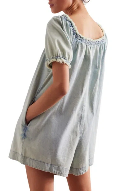 Free People Daisy Denim Babydoll Romper