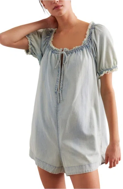 Free People Daisy Denim Babydoll Romper