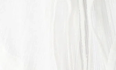 Steve Madden Wanderlust Ruffle Topper In White