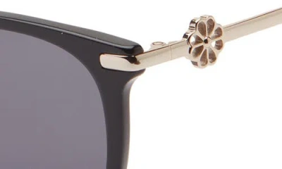 Kate Spade New York Kristinags 54mm Cat Eye Sunglasses In Black