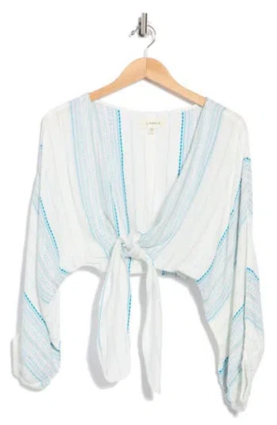 L*space Lspace Reese Tie Front Cover-up Top