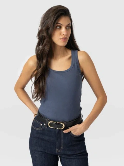 Saint + Sofia Asher Scoop Neck Vest
