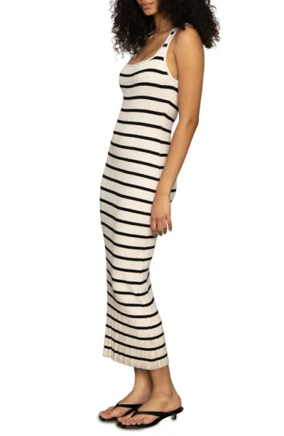 Sanctuary Starlit Stripe Rib Dress In Multi