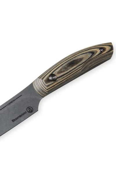 Messermeister Carbon Slicing Knife Fine Edge 9inches In Gray