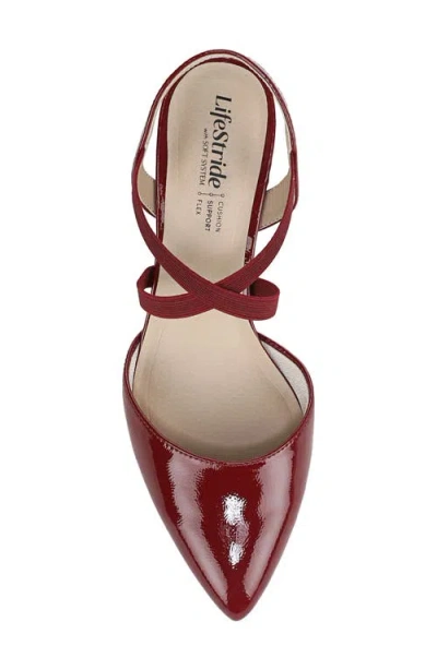 Lifestride April Slingback Pointed Toe Pump
