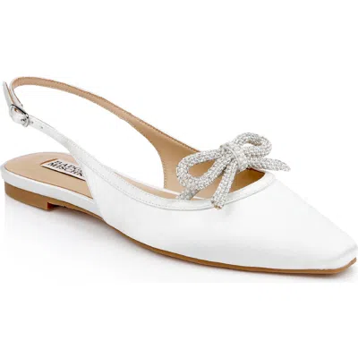 Badgley Mischka Collection Genesis Slingback Flat
