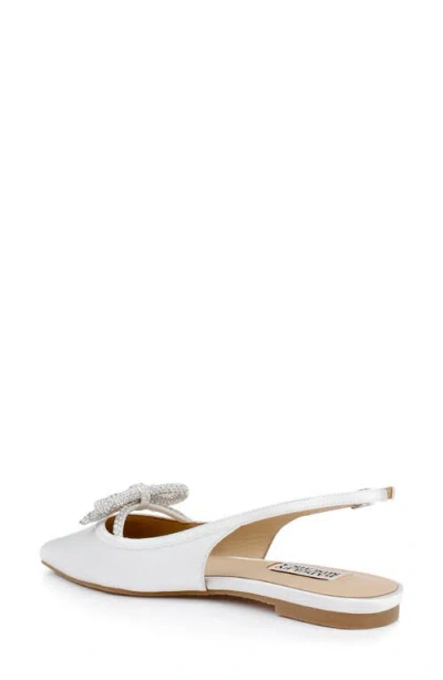 Badgley Mischka Collection Genesis Slingback Flat