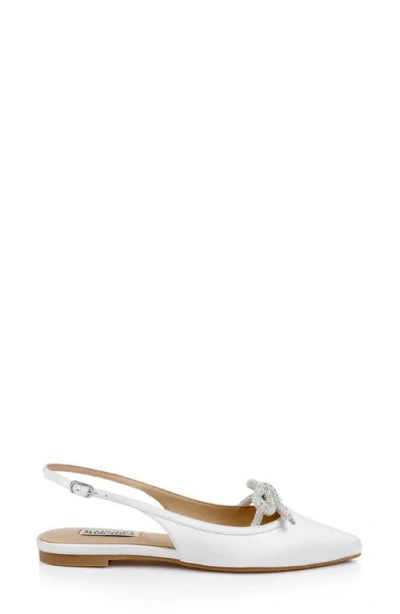 Badgley Mischka Collection Genesis Slingback Flat