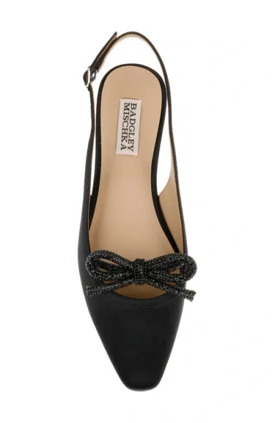 Badgley Mischka Collection Genesis Slingback Flat