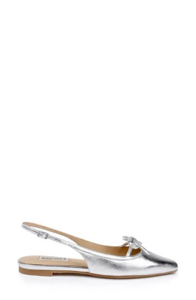 Badgley Mischka Collection Genesis Slingback Flat