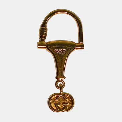 Pre-owned Gucci Vintage Horsebit Keychain