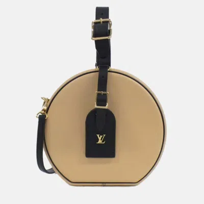 Pre-owned Louis Vuitton Petite Boite Chapeau Bag In Brown