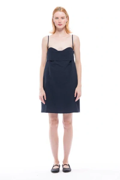 Toit Volant Verona Dress Short In Blue