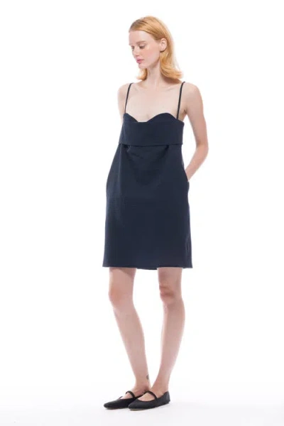 Toit Volant Verona Dress Short In Blue