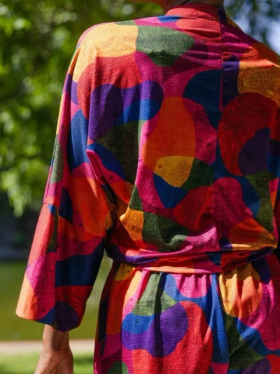 Kitty And Vibe Kimono Cover Up Top