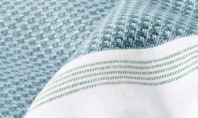 Coyuchi Mediterranean Organic Cotton Bath Towel In Blue