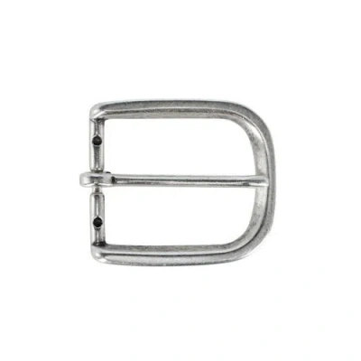 Trafalgar 35mm Solid Brass Italian Rounded Edged Harness Belt Buckle