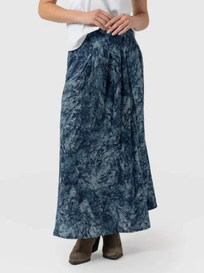 Saint + Sofia Eliza Pleated Skirt