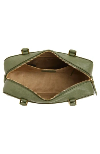Veronica Beard Boxy Leather Shoulder Bag