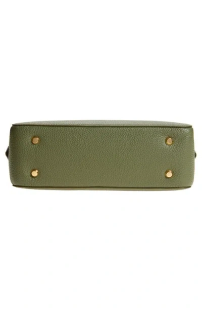 Veronica Beard Boxy Leather Shoulder Bag