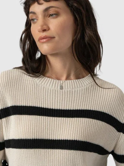 Saint And Sofia Saint + Sofia Remy Crop Sweater
