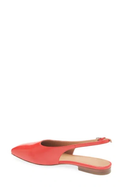 Mansur Gavriel Square Toe Slingback Flat