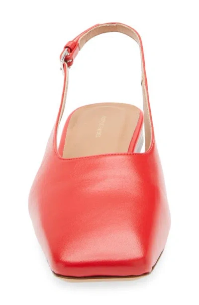 Mansur Gavriel Square Toe Slingback Flat