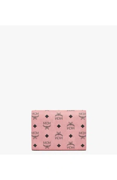 Mcm Aren Trifold Wallet In Visetos