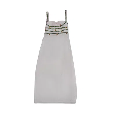 Muda Clothing Fz Llc Women's Lily White Maxi Dress