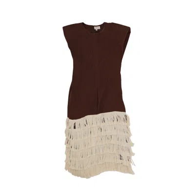 Muda Clothing Fz Llc Women's Clove Brown Maxi Dress