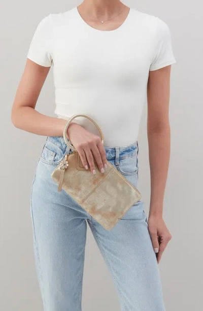 Hobo Sable Leather Wristlet