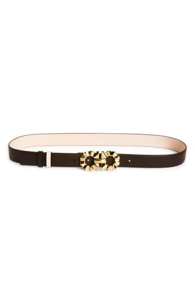 Ferragamo Gancio Buckle Reversible Leather Belt