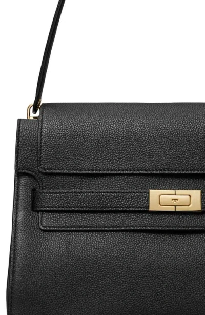 Tory Burch Large Lee Radziwill Pebble Leather Shoulder Bag