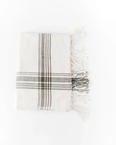 Creative Women Cabin Hatch Cotton Hand Towel In Multi