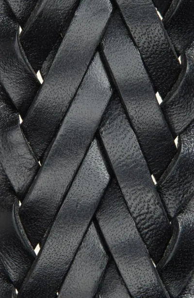 Ralph Lauren Purple Label Sportsman Braided Leather Belt