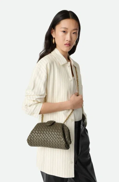 Bottega Veneta Mini Lauren 1980 Intrecciato Leather Clutch