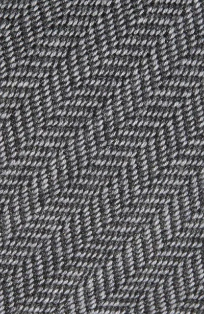 Ralph Lauren Purple Label Herringbone Cashmere & Silk Tie