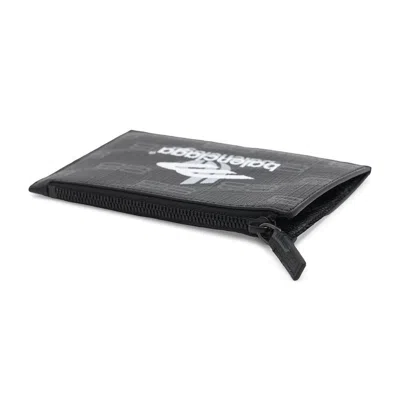 Pre-owned Balenciaga Black Pvc Coin Purse/coin Case ()