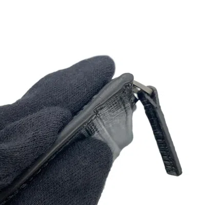 Pre-owned Balenciaga Black Pvc Coin Purse/coin Case ()