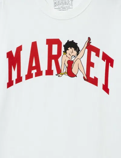 Market Betty Boop Arc T-shirt In White