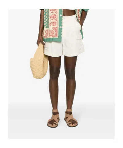 Woolrich Viscose Linen Short