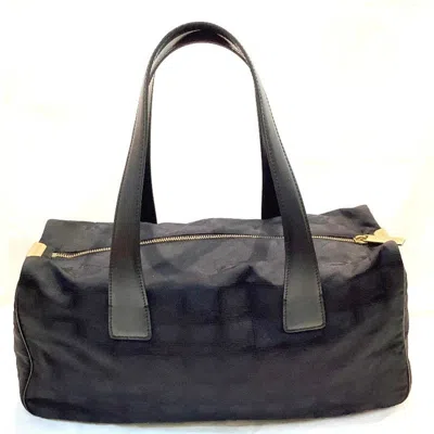 Pre-owned Chanel New Travel Line Black New Travel Line Handbag Tote Bag ()