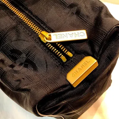 Pre-owned Chanel New Travel Line Black New Travel Line Handbag Tote Bag ()