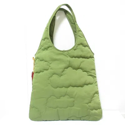 Pre-owned Coach Khaki Quilting Tote Bag ()