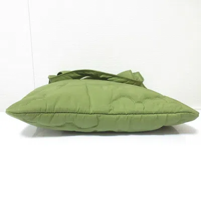 Pre-owned Coach Khaki Quilting Tote Bag ()