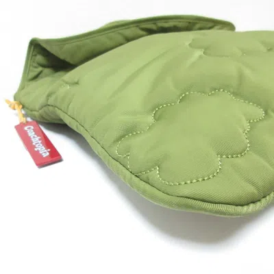 Pre-owned Coach Khaki Quilting Tote Bag ()